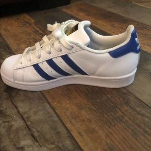 adidas superstar womens navy blue